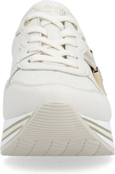 Remonte Beige Sneakers voor Vrouwen Beige Dames