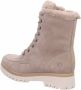 Remonte D1B74 60 Dames Veterboots Beige - Thumbnail 2