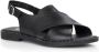 Remonte black casual open sandals Black Dames - Thumbnail 5