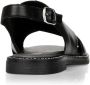Remonte black casual open sandals Black Dames - Thumbnail 7