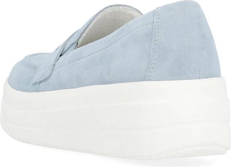 Remonte Blauwe Gesloten Loafers voor Vrouwen Blue Dames