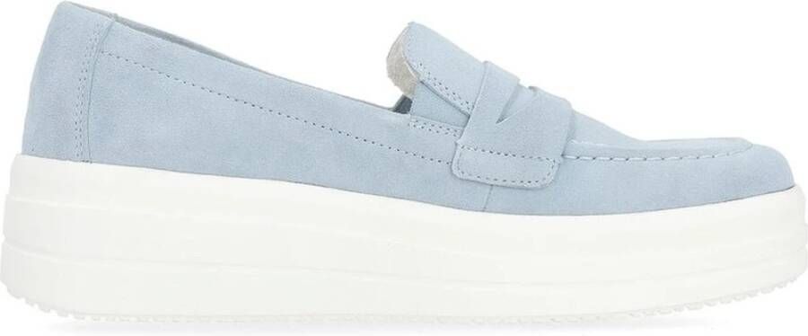 Remonte Blauwe Gesloten Loafers voor Vrouwen Blue Dames
