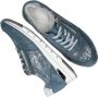 Remonte Blauwe Sneaker met Metallic Accenten Blue Heren - Thumbnail 11
