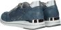 Remonte Blauwe Sneaker met Metallic Accenten Blue Heren - Thumbnail 13