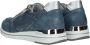 Remonte Blauwe Sneaker met Metallic Accenten Blue Heren - Thumbnail 10