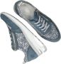 Remonte Blauwe Sneakers met Bladerenmotief voor Dames Blue Dames - Thumbnail 12