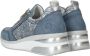 Remonte Blauwe Sneakers met Bladerenmotief voor Dames Blue Dames - Thumbnail 14