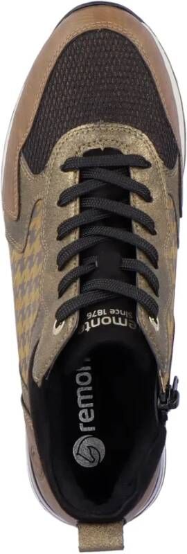 Remonte Bruine Combinatie Sneaker