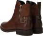 Remonte Bruine enkellaars met lage hak Brown Dames - Thumbnail 6