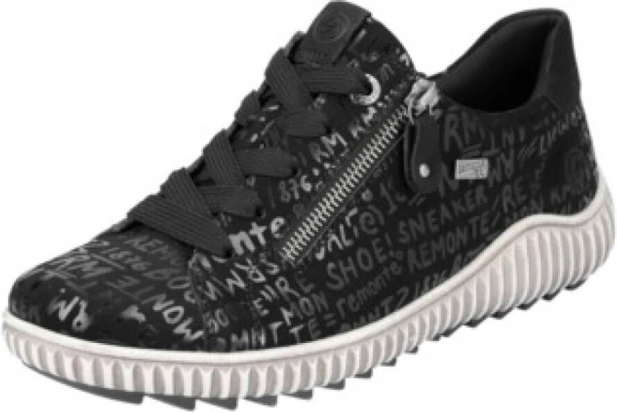 Remonte Casual Veterschoenen in Zwart