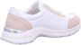 Remonte Comfortabele witte sneaker met beige en zilveren accenten Multicolor Heren - Thumbnail 12