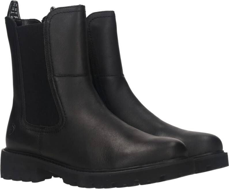 Remonte Comfortabele Leren Chelsea Boot Black Dames