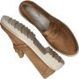 Remonte Comfortabele leren instapper in warme cognackleur Beige Dames - Thumbnail 8