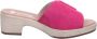 Remonte Slippers ELLE-Collection blokhak zomerschoen slippers decoratieve gesp elle-collectie - Thumbnail 3