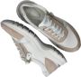 Remonte Comfortabele witte sneaker met beige en zilveren accenten Multicolor Heren - Thumbnail 6