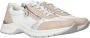 Remonte Comfortabele witte sneaker met beige en zilveren accenten Multicolor Heren - Thumbnail 7