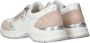 Remonte Comfortabele witte sneaker met beige en zilveren accenten Multicolor Dames - Thumbnail 6