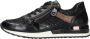 Remonte Zwarte polka dot sneaker Black Dames - Thumbnail 8