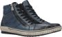 Remonte Veterschoenen Hoog Veterschoenen Hoog blauw - Thumbnail 8