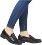 Remonte Elegante Zwarte Gesloten Loafers Damesschoenen Black Dames - Thumbnail 4