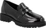 Remonte Elegante Zwarte Gesloten Loafers Damesschoenen Black Dames - Thumbnail 3