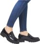 Remonte Elegante Zwarte Gesloten Loafers Damesschoenen Black Dames - Thumbnail 4