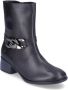 Remonte black casual closed booties Zwart Dames - Thumbnail 3