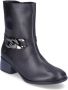 Remonte black casual closed booties Zwart Dames - Thumbnail 5