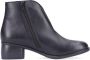 Remonte black casual closed booties Zwart Dames - Thumbnail 5