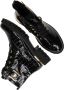 Remonte Veterlaarsjes blokhak veterschoenen in krokodillenlook binnenrits - Thumbnail 7