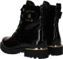 Remonte Veterlaarsjes blokhak veterschoenen in krokodillenlook binnenrits - Thumbnail 8