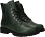 Remonte Groene Leren Veterschoenen voor Dames Green Dames - Thumbnail 8