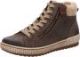 Remonte Instaplaarzen Grijs Gray Dames - Thumbnail 4