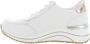 Remonte Sneakers met sleehak vrijetijdsschoen lage schoen veterschoen met metallic contrastaccenten - Thumbnail 5