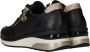 Remonte Lite 'n Soft Zwarte Sneakers met Gouden Details en Dierenprint Black - Thumbnail 7