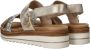 Remonte Sleehaksandaaltjes ELLE-Collection zomerschoen sandaal sleehak met vlechtbandage in metallic-look - Thumbnail 11