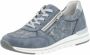 Remonte Blauwe Sneaker met Metallic Accenten Blue Heren - Thumbnail 13