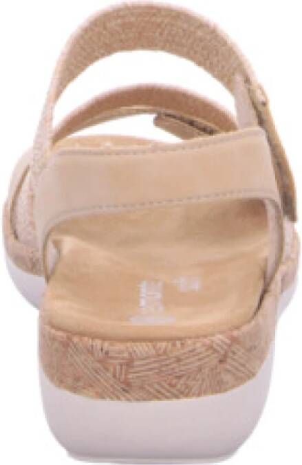 Remonte Nude Dames Strappy Sandalen