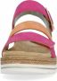Remonte Sleehaksandaaltjes sleehak zomerschoenen sandalen in vegan verwerking - Thumbnail 5