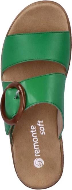 Remonte Sliders Green Dames