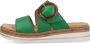 Remonte Slippers wedge heel summer shoe slippers with decorative buckle - Thumbnail 6