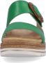 Remonte Groene Leren Comfort Slipper Green Dames - Thumbnail 7