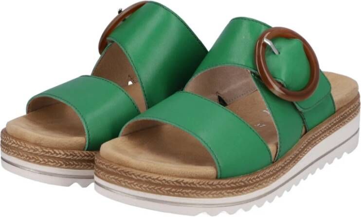 Remonte Sliders Green Dames