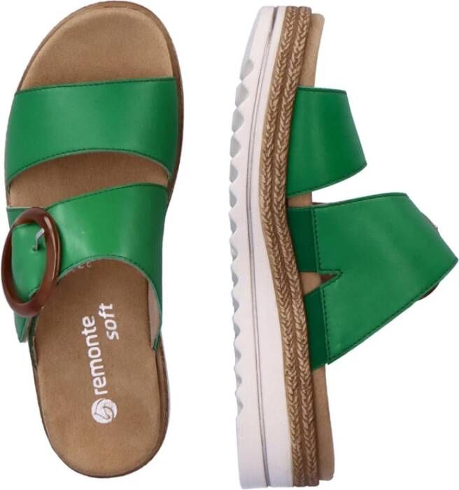 Remonte Sliders Green Dames