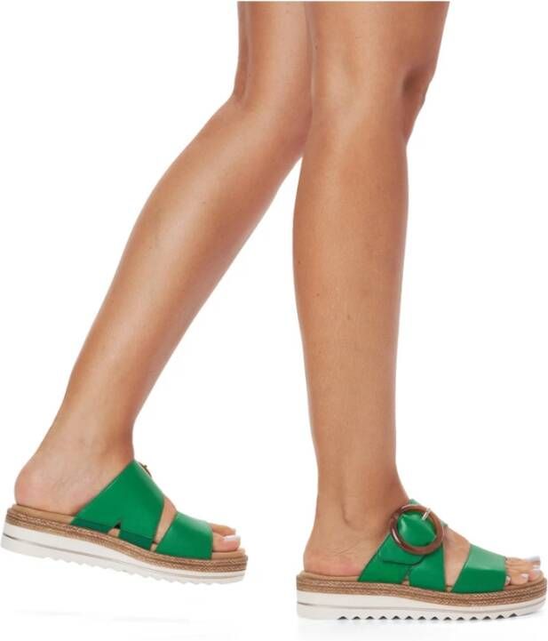 Remonte Sliders Green Dames