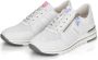 Remonte Sneakers met sleehak met zijrits vrijetijdsschoen lage schoen veterschoen - Thumbnail 12