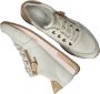 Remonte Sportieve Basic Sneaker met Extra Bloemen Veters Beige Heren - Thumbnail 4