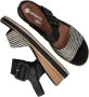 Remonte Sandaaltjes ELLE-Collection zomerschoen sandaal comfortschoen met klittenband onder de siergesp - Thumbnail 10