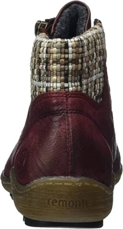 Remonte Stijlvolle Rode Schoenen Red Dames