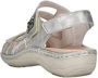 Remonte Dames Sandaal D7647-40 Zilver Print - Thumbnail 6